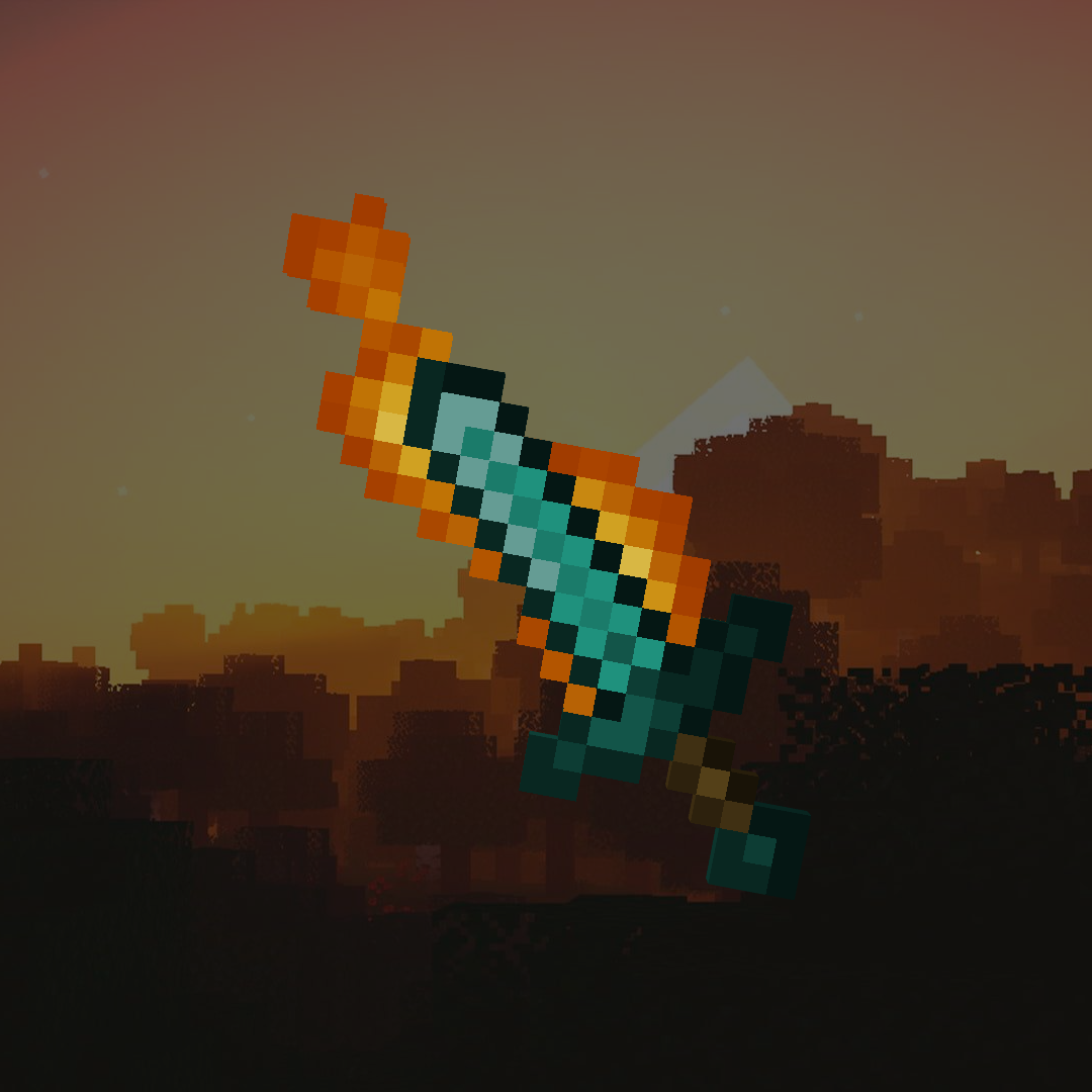 Fiery Enchantment Glint (Sword only)