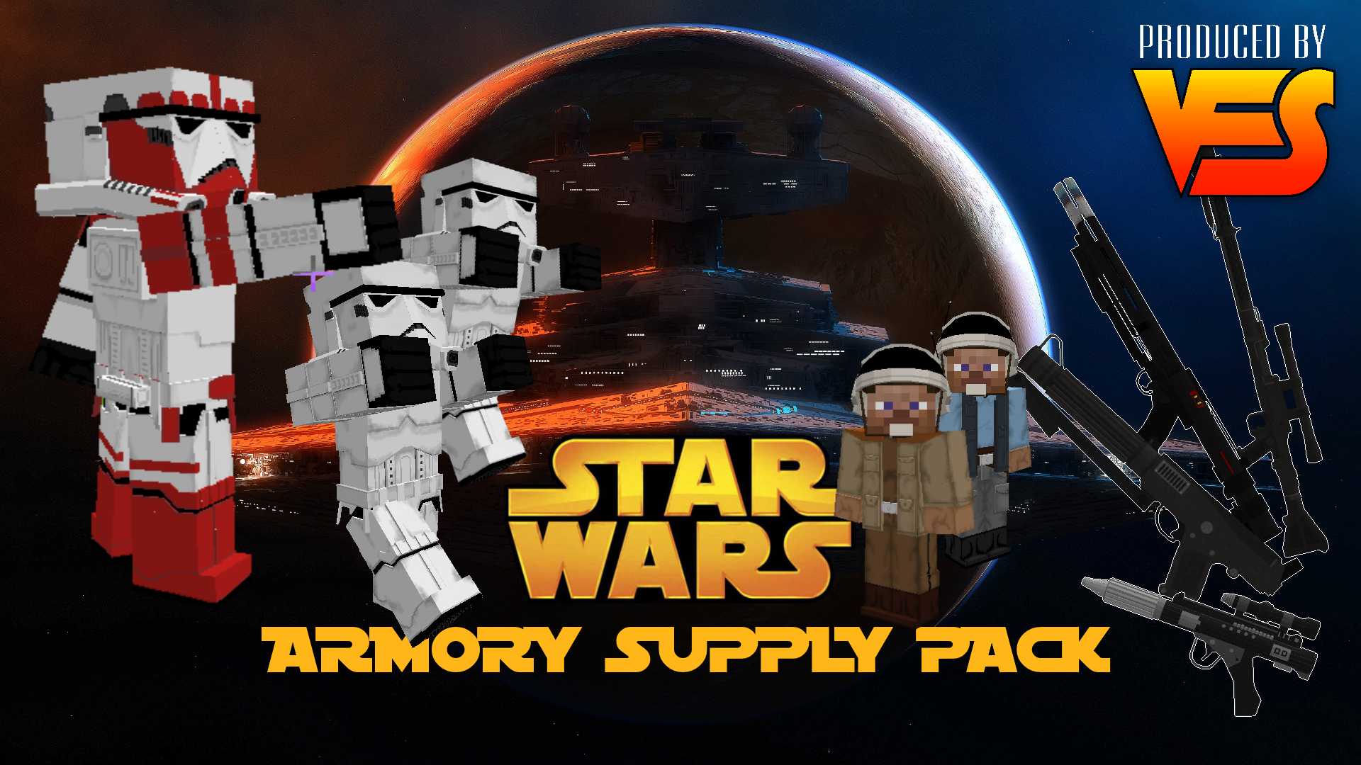 Star Wars Add-on Armory supply pack v