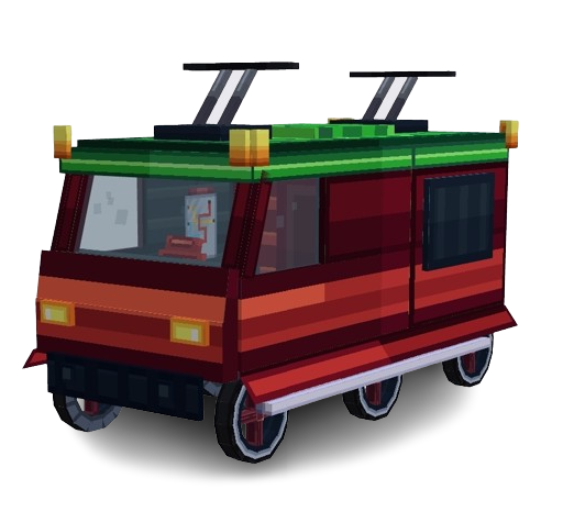 Red Simplistic Train addon, B&B Creations