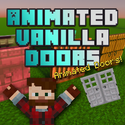 Animated Vanilla Doors Resource Pack