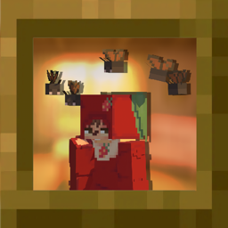 Animated bee + butterfly crown