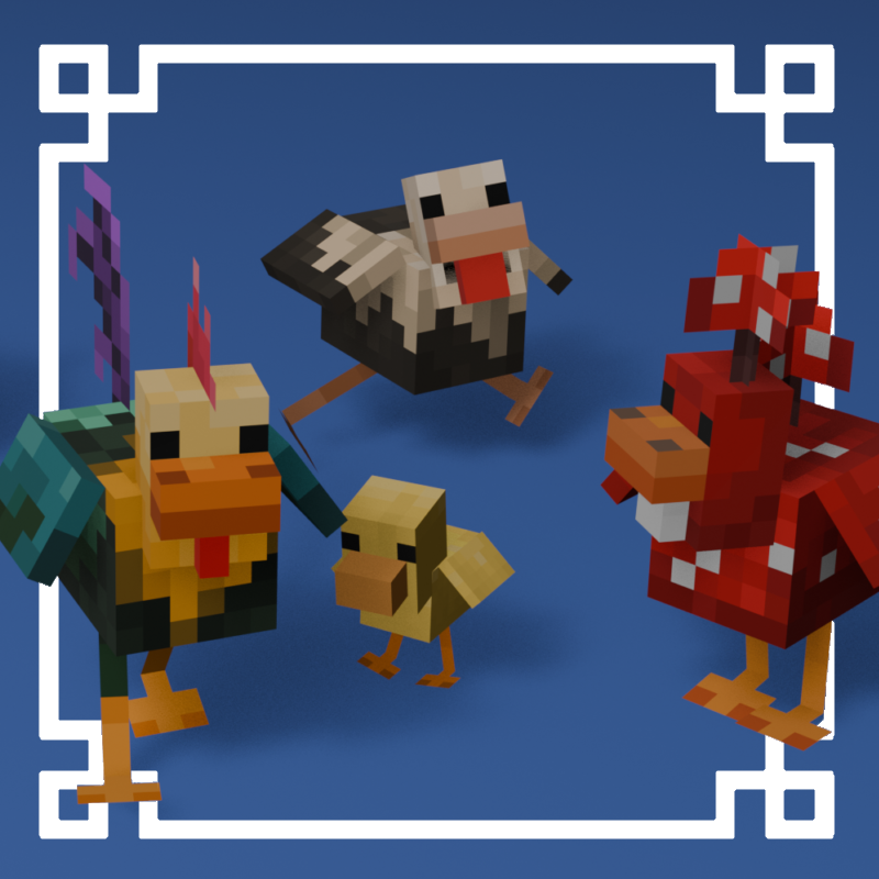 Minecraft Earth Chickens