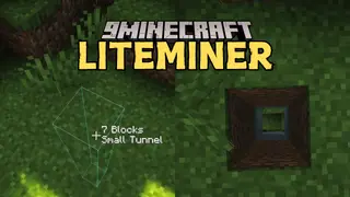 Liteminer Mod (26.2, 1.20.1) – Mines Entire Veins of Ore, Trees, or Block Groups