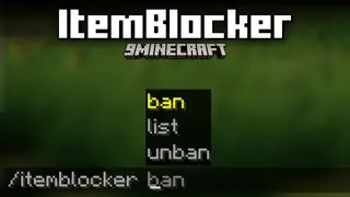 ItemBlocker Mod (26.2, 1.21.1) – Ban Specific In-Game Items