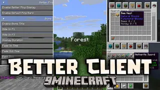 Better Client Mod (26.2, 1.21.1) – Performance And Visual Enhancements