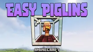 Easy Piglins Mod (26.2, 1.20.1) – Simplify Trading and Transportation