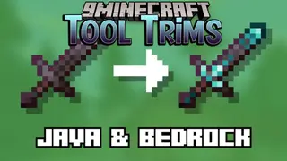 Tool Trims Mod (26.2, 1.20.1) – Trim Weapons and Tools