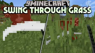 Swing Through Grass 9minecraft Mod (26.2) – Fight Mobs Without Breaking Tall Grass