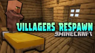Villagers Respawn Mod (26.1, 1.20.1) – Villagers Resurrect on Bed