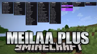 MeiLaa Plus Client Mod (1.21.11) – Upgraded Krypton Client