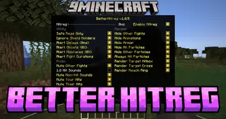Better Hitreg Mod (26.2, 1.20.1) – PvP Utilities And Configurable Hit Rendering