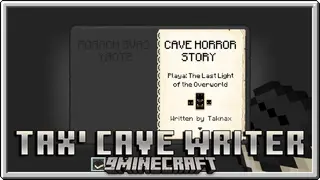 Tax Cave Writer Mod (1.20.1, 1.20) – Horror Lore Expansion