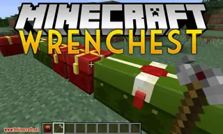 Wrenchest Mod (1.21.11, 1.20.1) – Easier Connect Chests Together