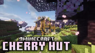 Cherry Hut Mod (1.21.11, 1.20.1) – Enchanting Huts Amid Pink Blossoms