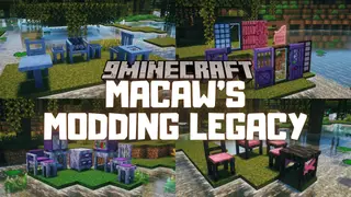 Macaw's Modding Legacy Mod (1.21.11, 1.20.1) – New Furniture Materials