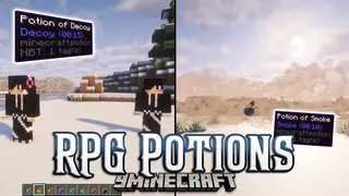 RPG Potions Mod (1.21.1, 1.20.1) – 8 New Combat Potions