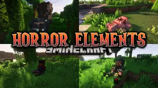 Horror Elements Mod (26.2, 1.20.1) – Horror-Themed Decorations and Atmosphere