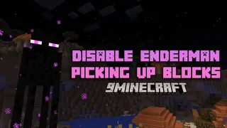 Disable Enderman Picking Up Blocks Mod (1.21.11, 1.20.1) – Block Protection