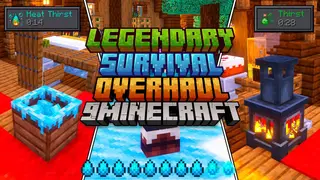 Legendary Survival Overhaul Mod (1.21.1, 1.20.1) – Temperature, Thirst, Health Overhaul
