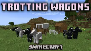Trotting Wagons Mod (1.21.1, 1.20.1) – A New Transport Era