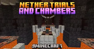 Nether Trials And Chambers Mod (1.21.1, 1.21) – Procedural Nether Trials, Vaults And Spawners