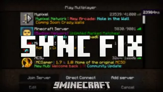Sync Fix Mod (1.20.1, 1.20) – Stabilized Server Ticks And Desync Reduction