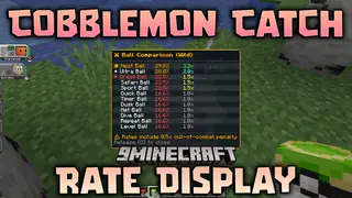 Cobblemon Catch Rate Display Mod (1.21.1, 1.21) – Catch Probability Calculator