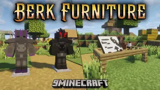 Berk Furniture Mod (1.20.1, 1.18.2) – Decorate Your Viking House