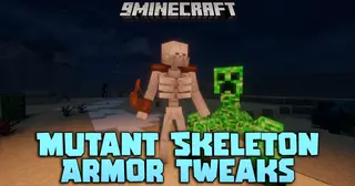 Mutant Skeleton Armor Tweaks Mod (1.20.1, 1.20) – Chestplate Crossbow Support And Tooltips