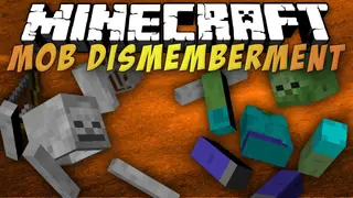 Mob Dismemberment Mod (1.20.1, 1.12.2) – Mobs Limbs and Blood
