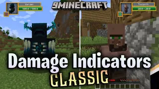 Damage Indicators Classic Mod (1.21.1, 1.20.1) – Clean Combat HUD