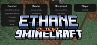 Ethane Client Mod (1.21.1) – Destroying CubeCraft