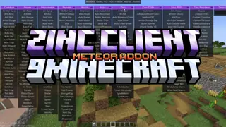 Zinc Client Mod (1.21.4) – The Best Meteor Client Addon in 2026 for DonutSMP
