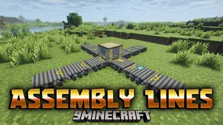 Assembly Lines Mod (1.21.1, 1.20.1) – Realistic Item Transfer And Storage