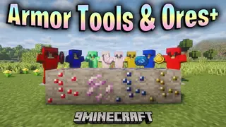 Armor Tools And Ores Plus Mod (1.21.4, 1.20.1) – Expanded Gear Progression