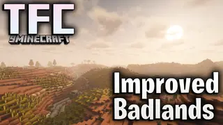 TFC Improved Badlands Mod (1.20.1, 1.20) – Sand Dunes And Humid Terrain Expansion