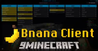 Bnana Client Mod (1.21.11, 1.21.1) – Banana Client, Donut SMP Destroyer