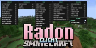 Radon Client Mod (1.21.11) – Donut's Most OP, Fork of Krypton Client