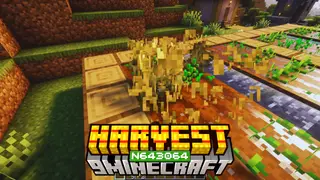 n643064's Harvest Mod (26.1, 1.20.1) – Fully Grown Crops by Right-Clicking Them