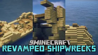 Revamped Shipwrecks Mod (26.1, 1.20.1) – Modular Ship Design
