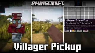 Villager Pickup Mod (26.1, 1.20.1) – Pick Up & Transport Villagers