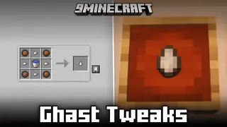 Ghast Tweaks Mod (26.1, 1.20.1) – Crafting Recipe For Ghast Tears