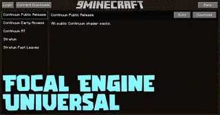 Focal Engine Universal Mod (1.20.4, 1.20.1) – Rendering Foundations For Continuum Shader Packs