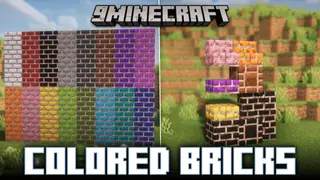 Colored Bricks Mod (1.21.11, 1.20.1) – Colored Bricks, Stairs & Slabs
