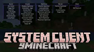 System Client Mod (1.21.11, 1.21.1) – Powerful CPVP Ghost Client