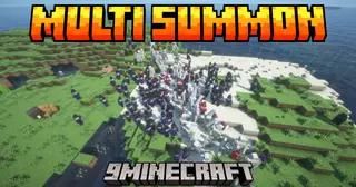 Multi Summon Multisummon Command Mod (1.21.10, 1.20.1) – Mass Mob Spawning Tool