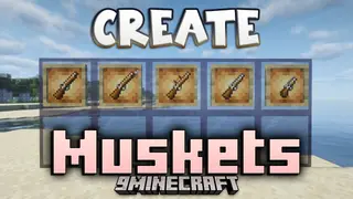 Create Ewewukeks Muskets Mod (1.20.1, 1.20) – Firearms With Create Integration