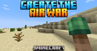 Create The Air War Mod (1.20.1, 1.20) – Faction-Based Aerial Warfare Content