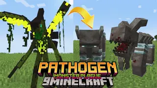 Pathogen Monster Plague Mod (1.21.1, 1.20.1) – Mutants Take Over World