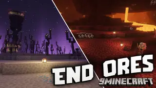 End Ores Mod (1.21.5, 1.20.1) – Expanded Dimension Mining